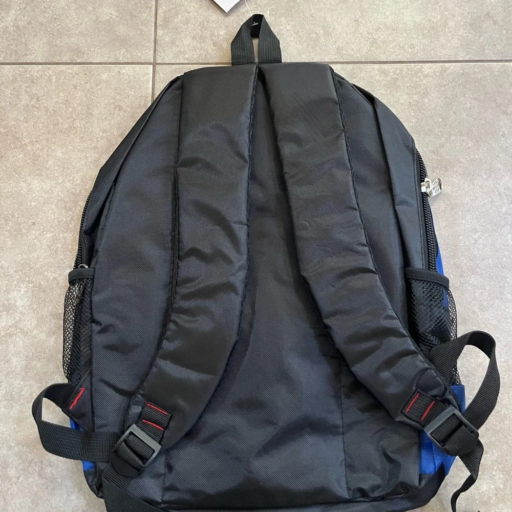 Moda west 17” black and blue NWT backpack
